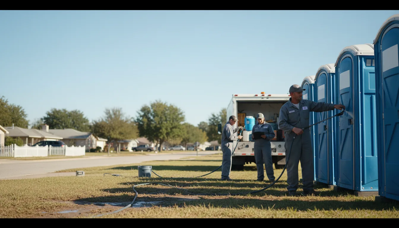 Long-Term Portable Toilet Rental in Bexley, OH near me
